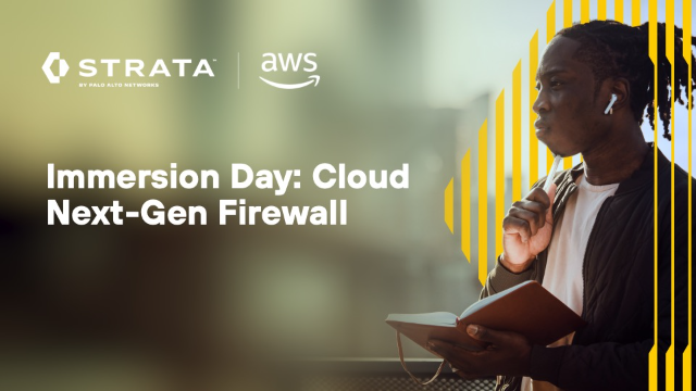 Immersion Day: Cloud Next-Gen Firewall