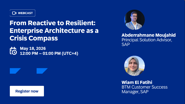 From Reactive to Resilient: Enterprise Architecture as a Crisis Compass
