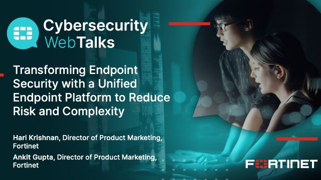 Transforming Endpoint Security with a Unified Endpoint Platform to Reduce Risk and Complexity