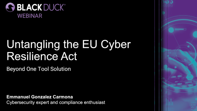 Untangling the EU Cyber Resilience Act
