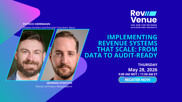 Implementing Revenue Systems That Scale: From Data to Audit-Ready | Session 1 of 4