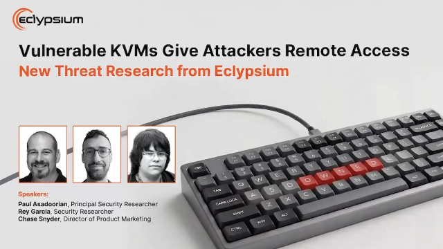 New Security Research: Vulnerable KVMs Give Attackers Remote Access