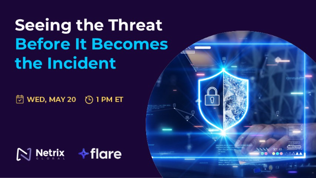 Seeing the Threat Before It Becomes the Incident