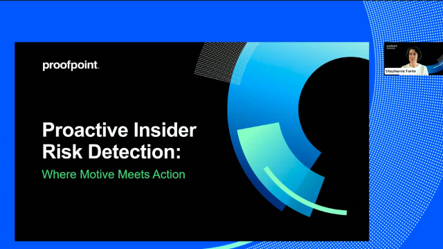 Proactive Insider Risk: Where Motive Meets Action