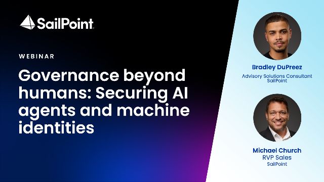 Humans Securing Governance beyond humans: Securing AI agents and machine identities