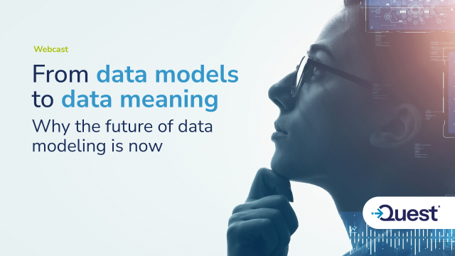 From data models to data meaning: Why the future of data modeling is now