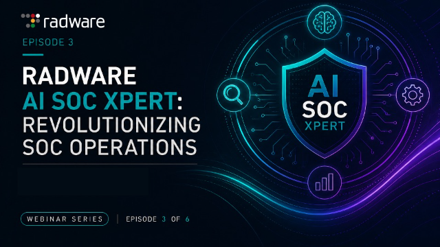 Radware AI SOC Xpert: Revolutionizing SOC Operations