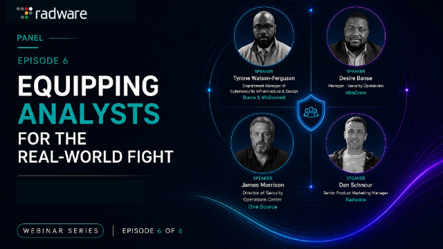PANEL: Equipping Analysts for the Real-World Fight
