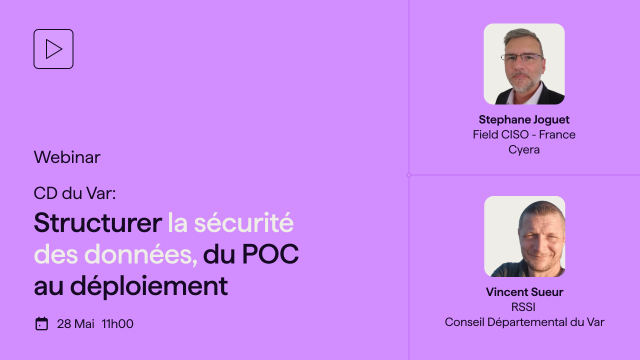 CD du Var: structurer la sécurité des données, du POC au déploiement
