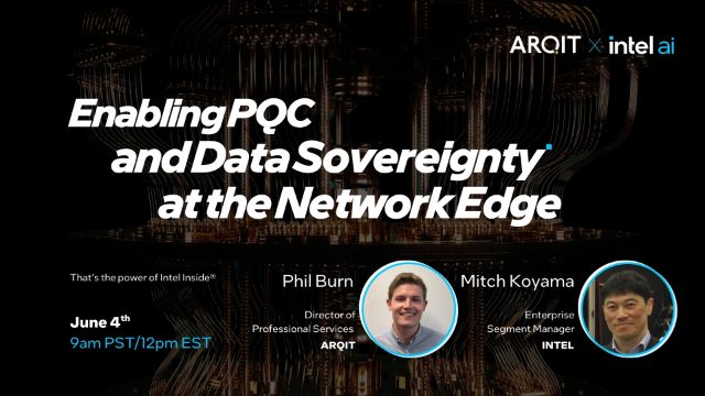 Enabling PQC and Data Sovereignty at the Network Edge