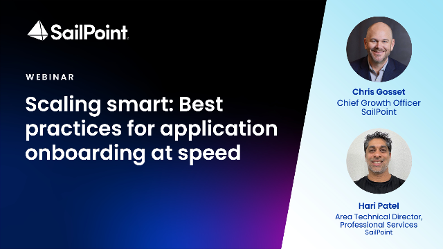 Scaling smart: Best practices for application onboarding at speed