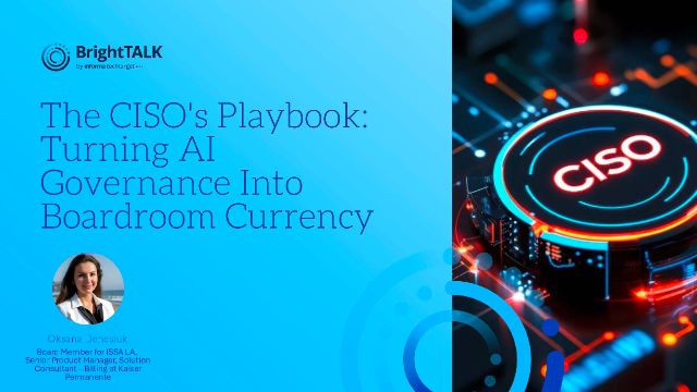 The CISO's Playbook: Turning AI&hellip;