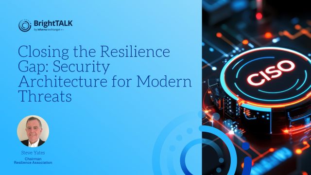 Closing the Resilience Gap: Security&hellip;