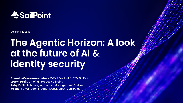 The Agentic Horizon: A look at the future of Al & identity security