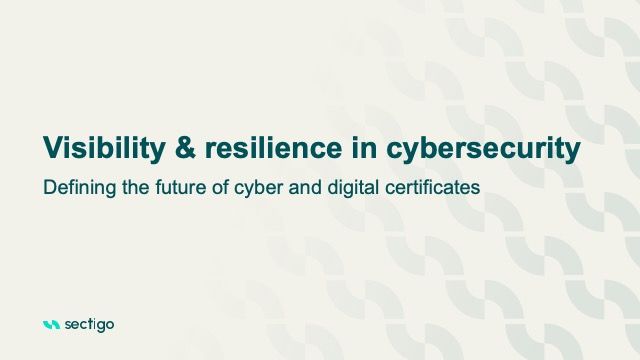 Visibility & resilience in cybersecurity:&hellip;