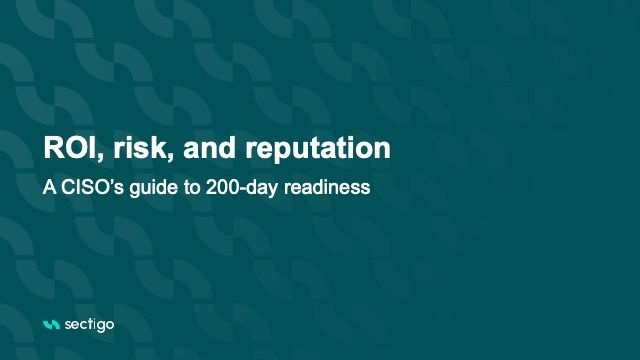ROI, risk and reputation: A&hellip;