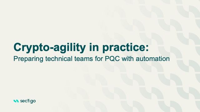 Crypto-agility in practice: Preparing technical&hellip;
