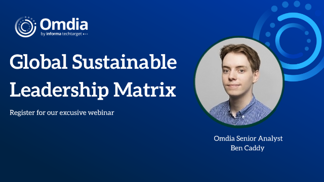 Omdia Global Sustainable Leadership Matrix