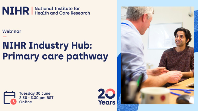 NIHR Industry Hub: Primary Care Pathway