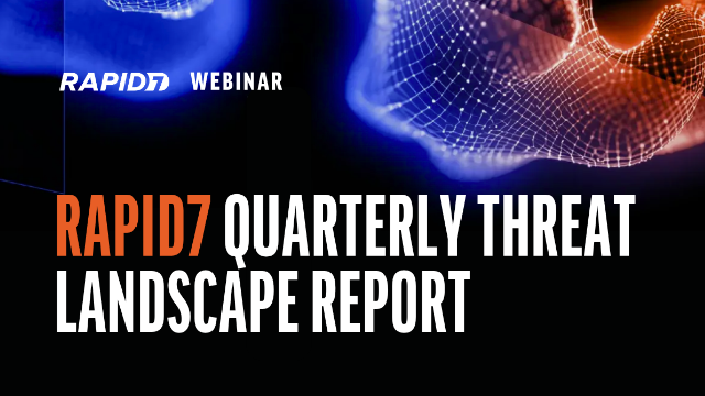 [APJ] Rapid7 Quarterly Threat Landscape Report: How AI-Driven Exploitation Is Reshaping Cyber Risk