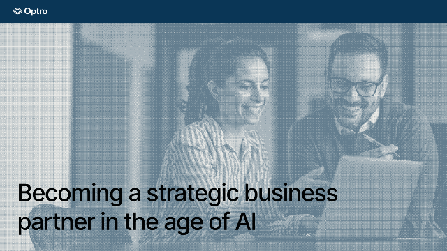 Becoming a strategic business partner in the age of AI