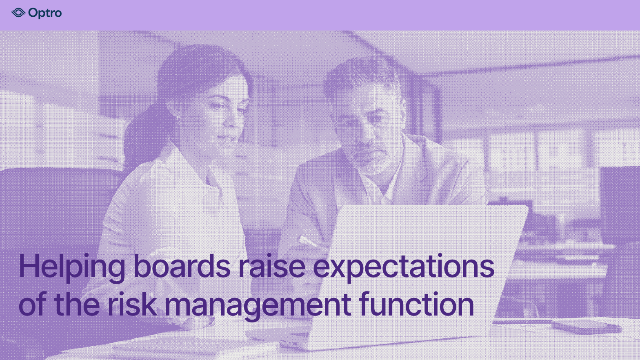 Helping boards raise expectations of the risk management function