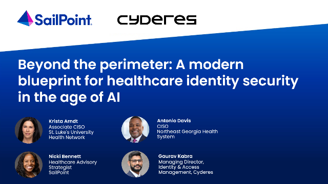 Beyond the perimeter: A modern blueprint for healthcare identity security in the age of AI