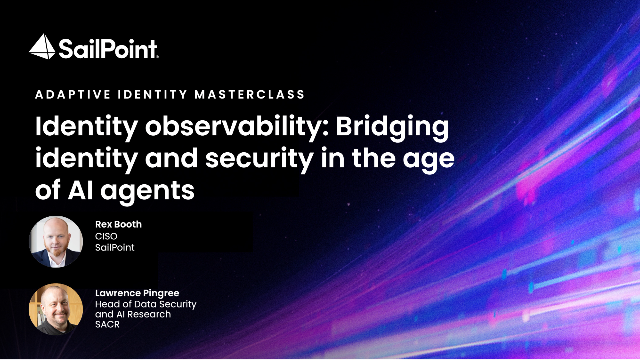 Identity observability: Bridging identity and security in the age of AI agents