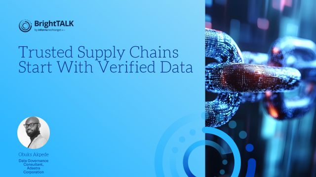 Trusted Supply Chains Start with&hellip;