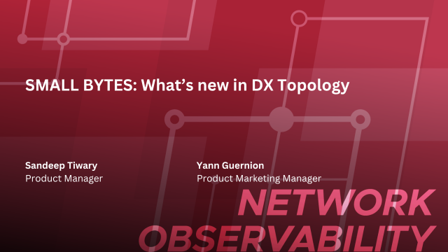 SMALL BYTES: What's new in DX Topology
