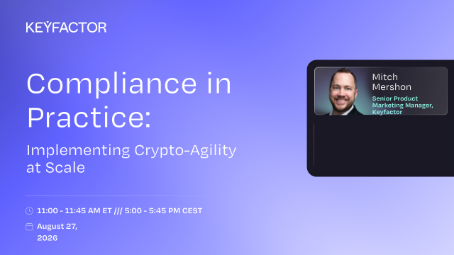 Compliance in Practice: Implementing Crypto-Agility at Scale