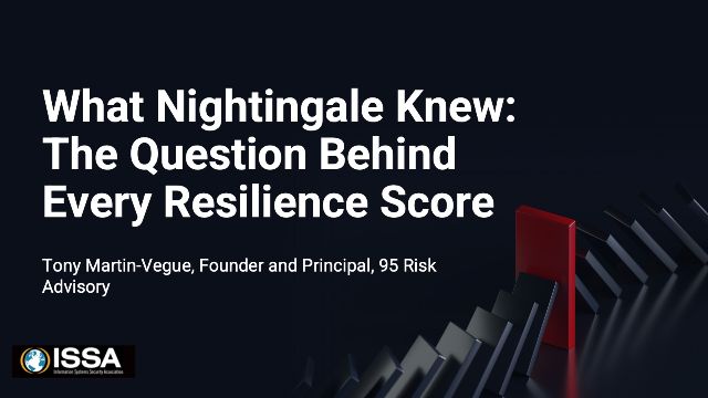 What Nightingale Knew: The Question Behind Every Resilience Score