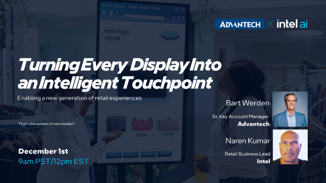 Turning Every Display into an Intelligent Touchpoint