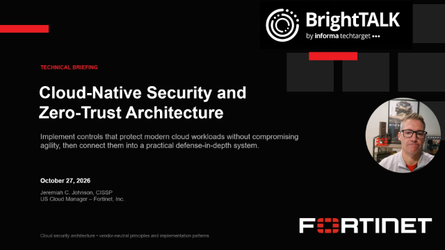 Cloud-Native Security and Zero-Trust Architecture:&hellip;