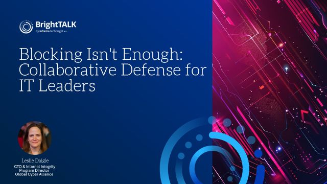 Blocking Isn't Enough: Collaborative Defense&hellip;