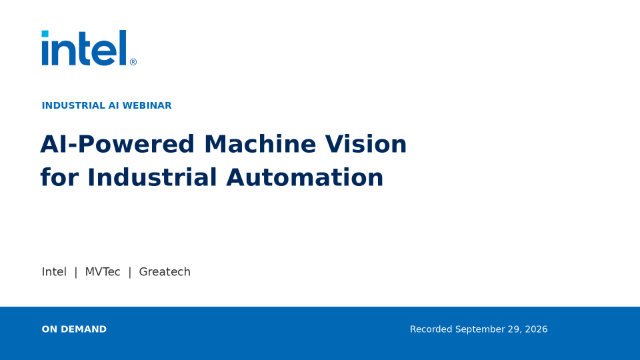 AI-Powered Machine Vision for Industrial Automation