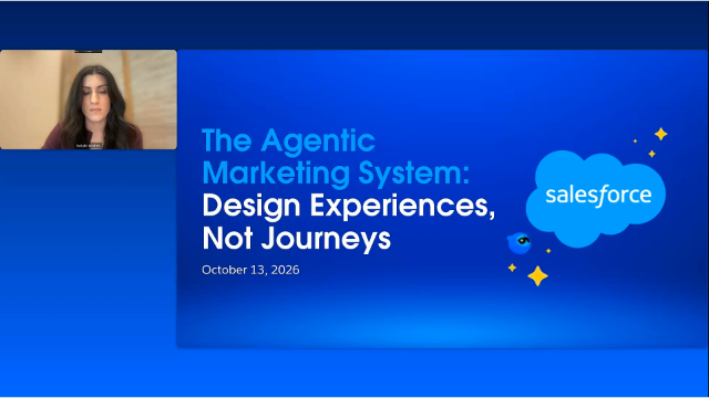 The Agentic Marketing System: Design Experiences, Not Journeys