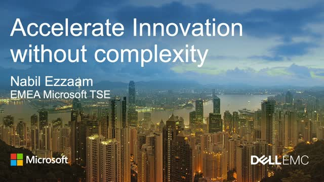 Accelerate Innovation Without Complexity