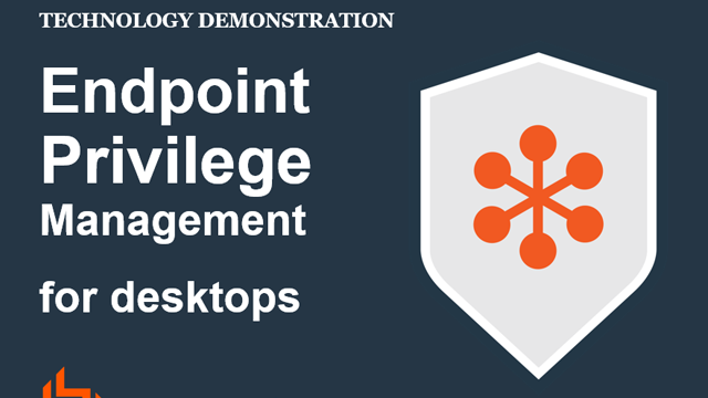 Solution Demo BeyondTrust Endpoint Privilege Management For Desktops