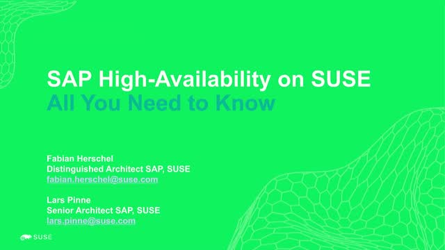 Sap -what you need to know