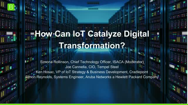 How Can IoT Catalyze Digital Transformation?