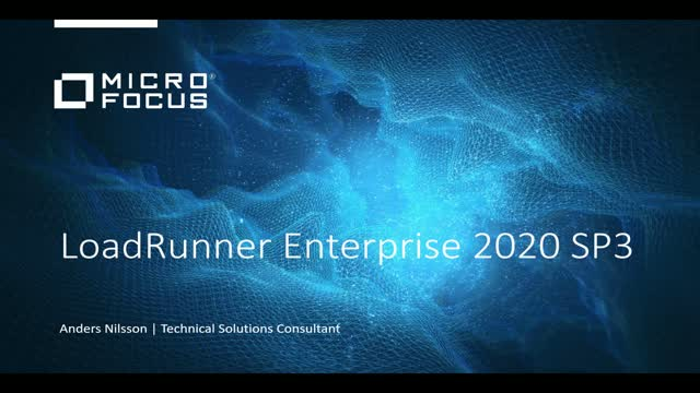 Loadrunner Enterprise On Premises – PCETSK