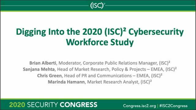 Digging Into the 2020 (ISC)2 Cybersecurity Workforce Study