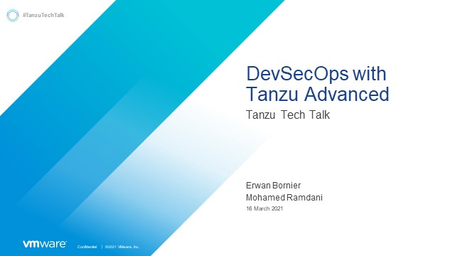 Réussir votre stratégie DevSecOps avec Tanzu Advanced