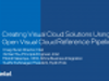 Creating Visual Cloud Solutions Using Open Visual Cloud Reference Pipelines