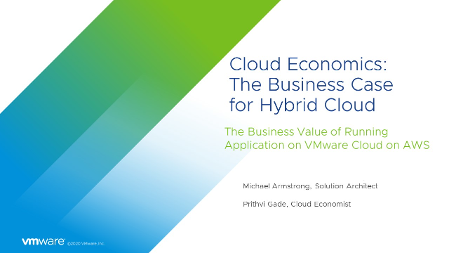Cloud Migration Efficiencies - Best Business Value in Hybrid Cloud