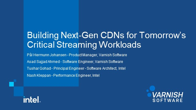 Building next-gen CDNs for tomorrow’s critical streaming workloads Basic Image Gallery Post