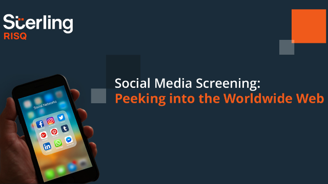 Social Media Screening: Peeking Into The World Wide Web