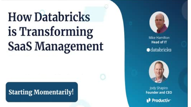 How Databricks Is Transforming SaaS Management