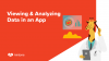 Viewing & Analyzing Data in a Kintone App